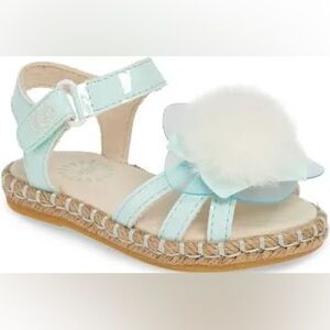 UGG Girls' Cactus Flower Sandal in Soothing Sea blue - NIB - Size 10t